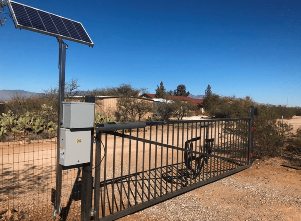 How to Install a Solar Gate Opener